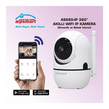Alpsmart | AS680-IP Akıllı Wi-Fi Kamera